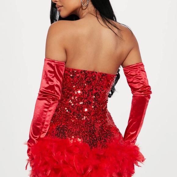 Sequin mini dress - Picture 3 of 3